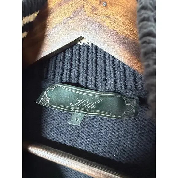 Kith Wyona Full Zip Varsity Sweater - Picture 4 of 5